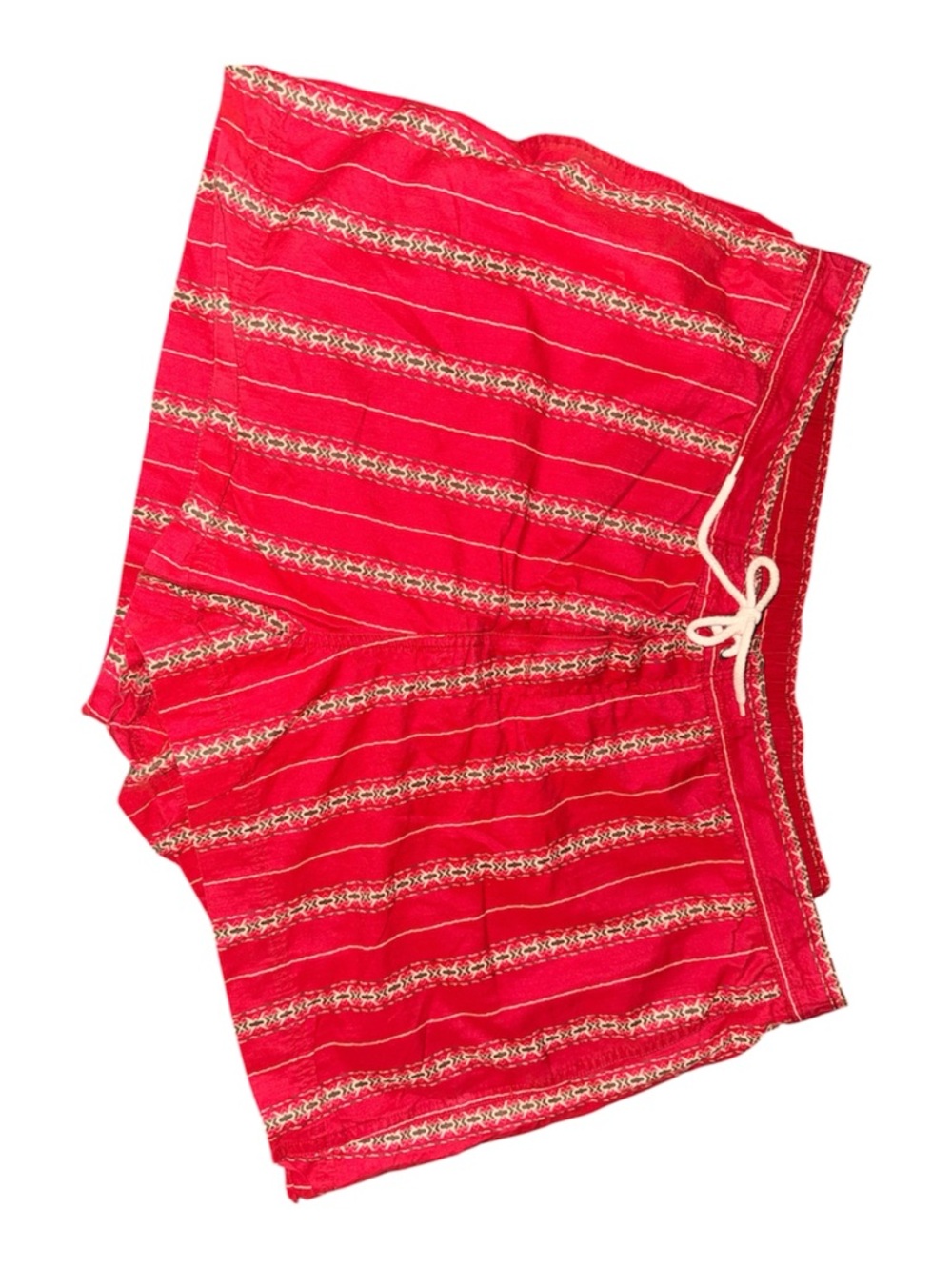 Polo by Ralph Lauren Red Patterned Swim Shorts
